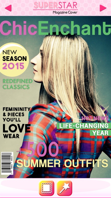 Magazine Cover Superstar - Make Fake Magazines from your Pics and Be on the Front Page screenshot-3