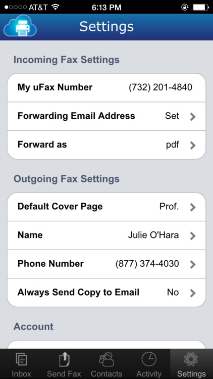 uFax Cloud Fax screenshot-3