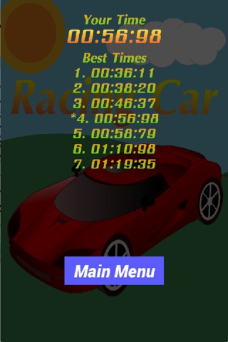 Racing Car - Race to the Finish screenshot 3