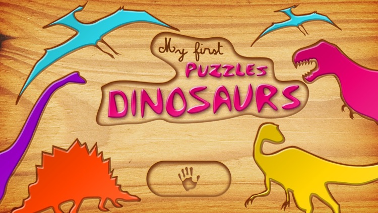 My First Wood Puzzles: Dinosaurs - A Free Kid Puzzle Game for Learning Alphabet - Perfect App for Kids and Toddlers! screenshot-3