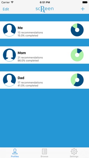 Screen - Discover clinical preventive se