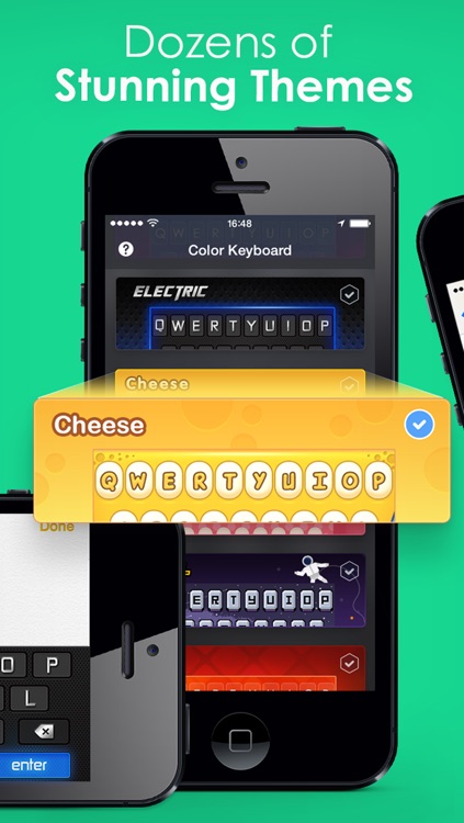 Color Keyboard Themes Pro - new keyboard design & backgrounds for iPhone, iPad, iPod