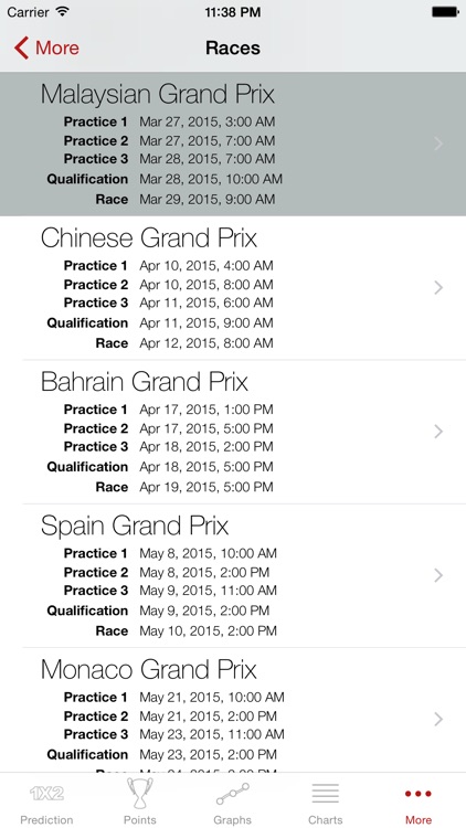 iRace HD - Motorsport prediction screenshot-3