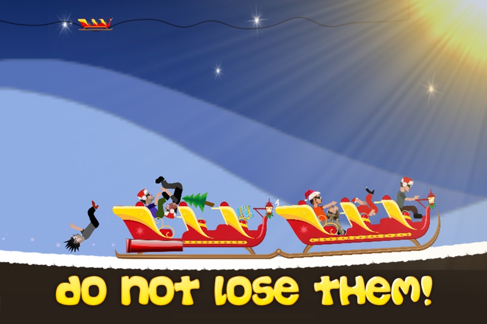 Celeb Rush 2 - Bloody Descent with a Celebrity and the Santa Claus Sleigh screenshot 3