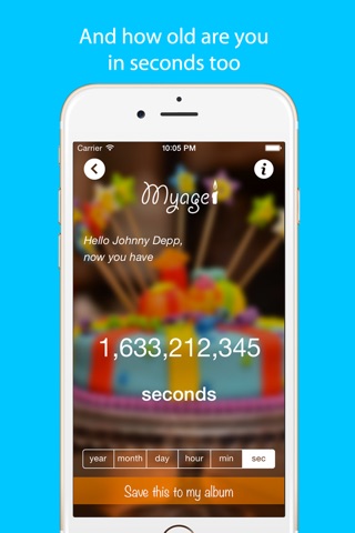 MyAge App Calculate your age screenshot 4