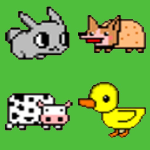 `` All Pixel Animal Rolling - Classic Three Match Game