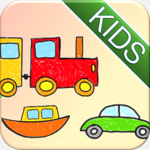 Kids Trains Boats & Cars iOS App