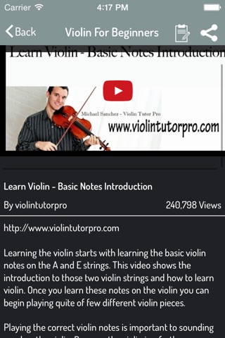 Violin Guide screenshot 3