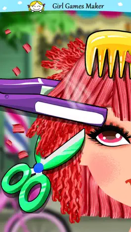 Game screenshot Crazy Hair Salon! Princess Fashion Doll SPA mod apk