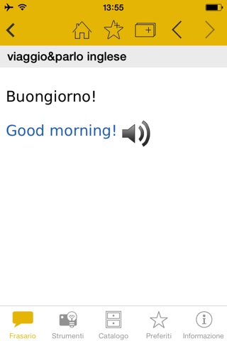 viaggio&parlo – Mondadori Langenscheidt frasario multilingue con audio screenshot 4