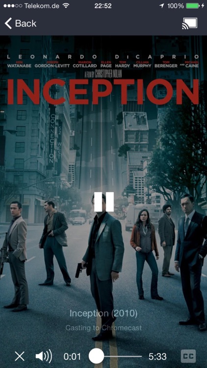 videoCast for Chromecast (DLNA / UPnP) screenshot-3