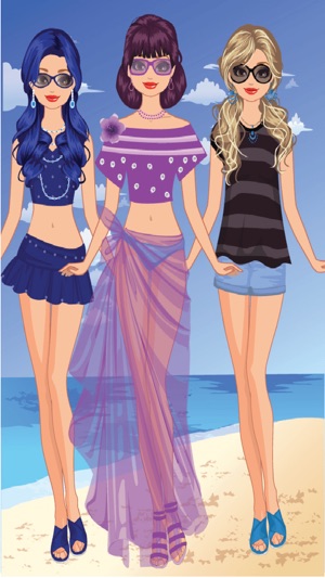 Beach Fashion Dressup(圖1)-速報App