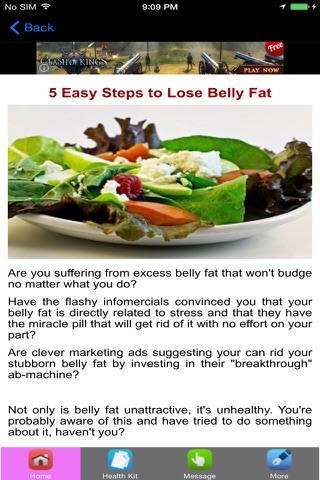 How To Lose Body Fat & Get Fit Fast screenshot 2