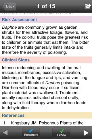 Poisonous Plants Flash Cards screenshot 3