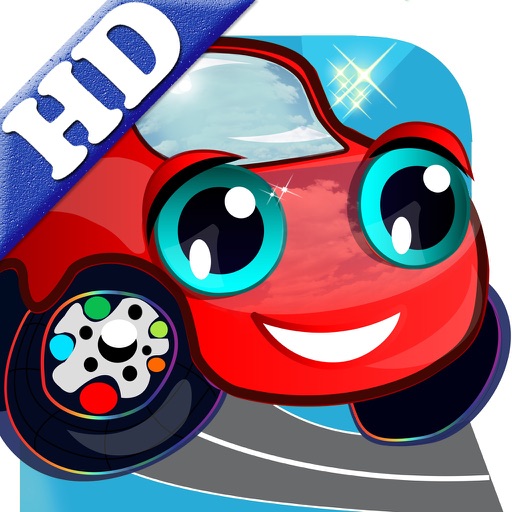Coloring Pages for Boys with Cars and Vehicles HD iOS App