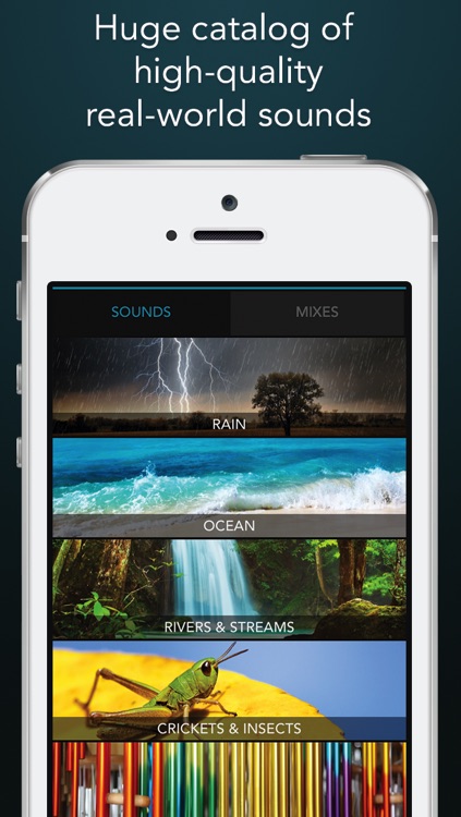 Sleep Sounds HQ: 600+ relaxing natural sounds & ambient white noise to help fall asleep