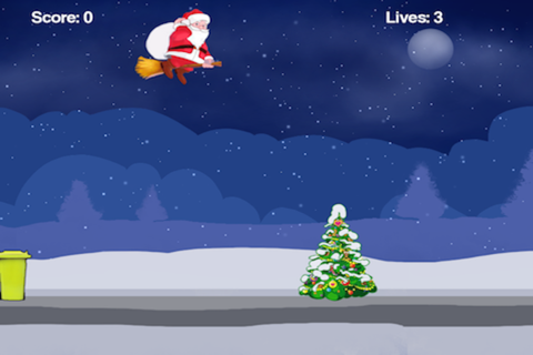 Santa On Broom - Help santa to distribute exciting gifts this year screenshot 2