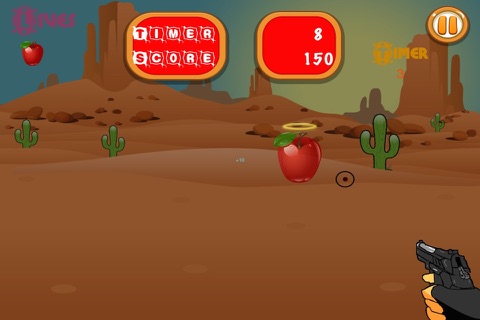 "A Lone-Star Cowboy Fruit Shooter Crash – Lawless Old Wild West-ern Extreme Ranger Revenge Dash PRO" screenshot 4