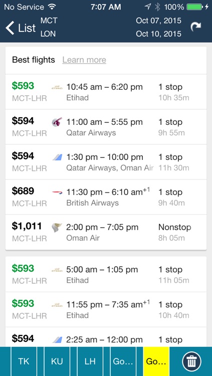 Muscat Airport Pro (MCT) Flight Tracker screenshot-4