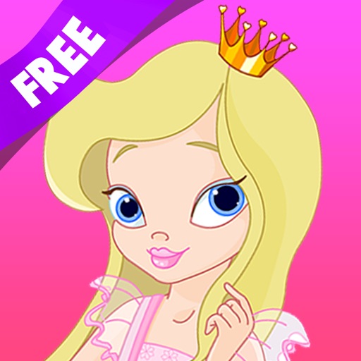Free Kids Puzzle Teach me Princesses for girls, discover pink pony’s, fairy tales and the magical princess world icon