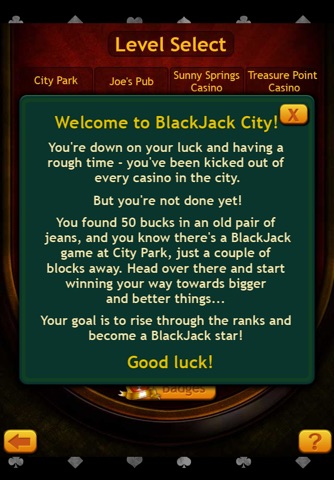 Blackjack City screenshot 2
