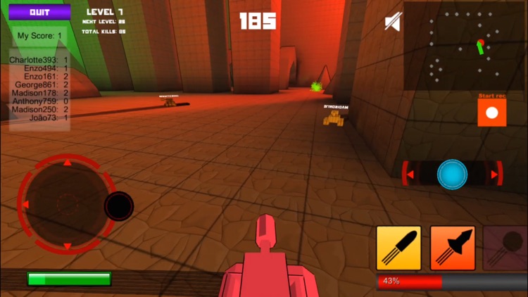 Pixel Tank 3D - Multiplayer Shooter screenshot-3