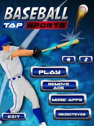 Baseball Tap Sports – Play as Star Player and Hit the Screw Ball to Score High in Championship, game for IOS