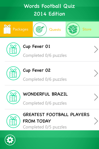 Words Football Quiz 2014 Edition screenshot 3