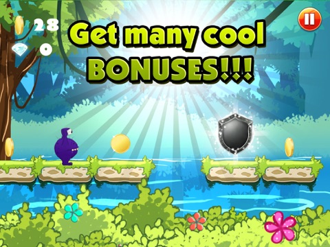 Angry Monsters Run HD free screenshot 2