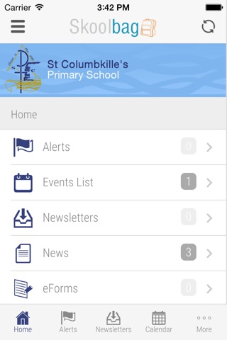 St Columbkille's Catholic Primary - Skoolbag screenshot 3