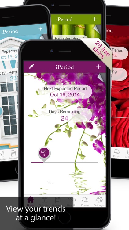 iPeriod Period Tracker Ultimate / Menstrual Calendar screenshot-3
