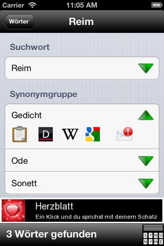 Synonyme pur screenshot 2