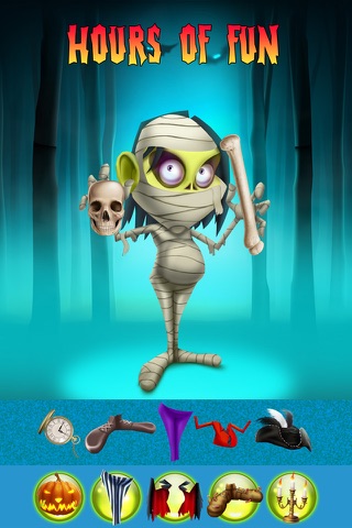 My Freaky Little Monsters and Zombies Dress Up Club Game - Free App screenshot 3