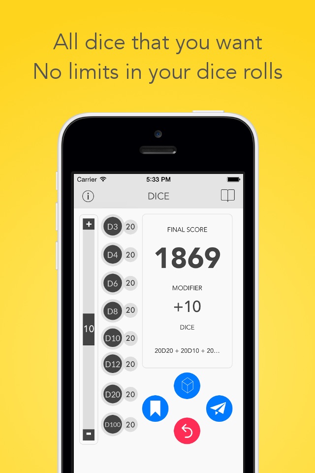 Dice - Your app for RPGs, wargames and board games screenshot 4