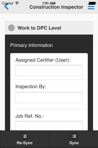 Construction Inspector App screenshot 3