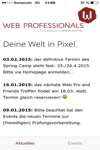 Web Professionals screenshot 2