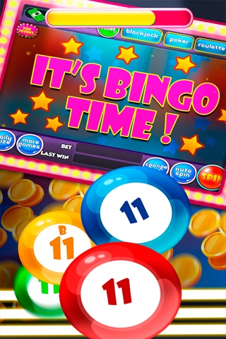`Bingo Slots` Crack of Old Las Vegas screenshot 4