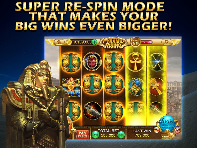 Slots™ - Pharaohs Rising HD