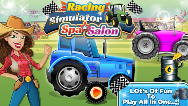 Racing Tractor Simulator Spa & Salon(圖1)-速報App