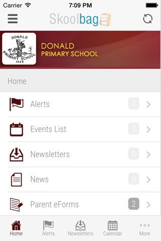 Donald Primary School - Skoolbag screenshot 3