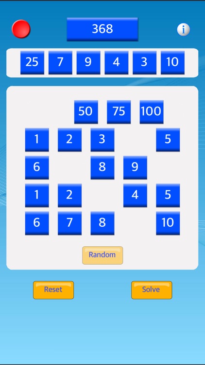 Countdown Numbers Game Solver