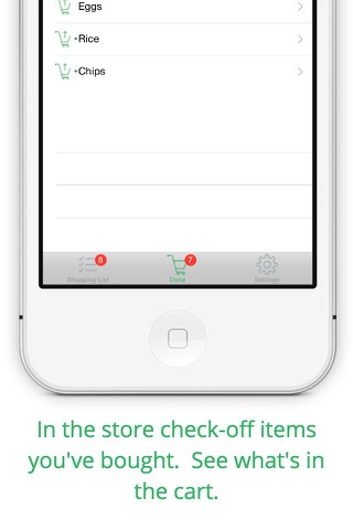 Grocery To Do - Simple Grocery lists screenshot 3