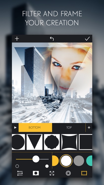 Blend - Photo Editor for Artsy Double Exposure Photoshop like Effects for Instagram screenshot-3