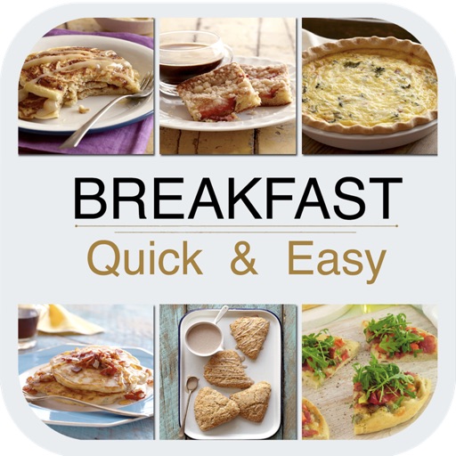 Breakfast Recipes - Quick and Easy for iPad icon