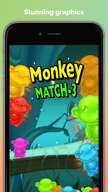 Monkey Match Three Free - The Secret of the Chimps in the Jungle