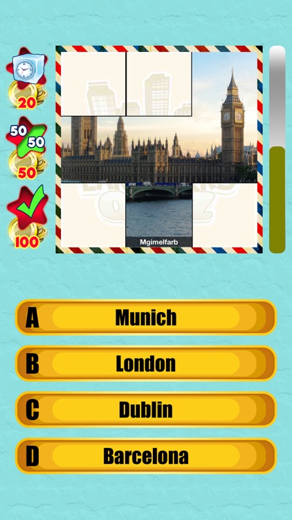 World Cities & Landmarks Quiz