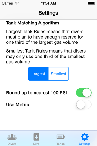 Turn Pressure Calculator screenshot 4