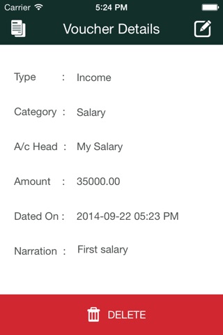 Expense Manager Lite screenshot 4