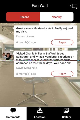 Charlie Miller Hairdressing screenshot 4