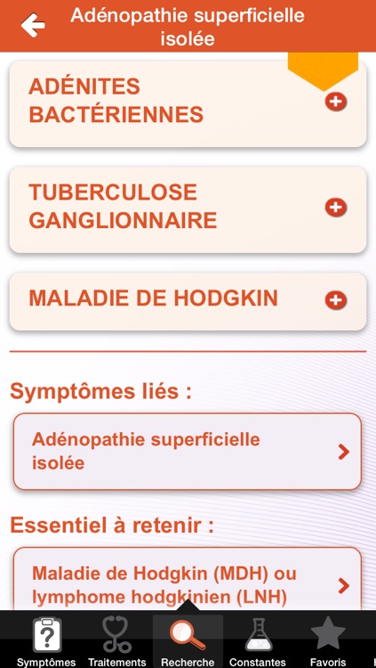 Diagnostics & thérapeutique